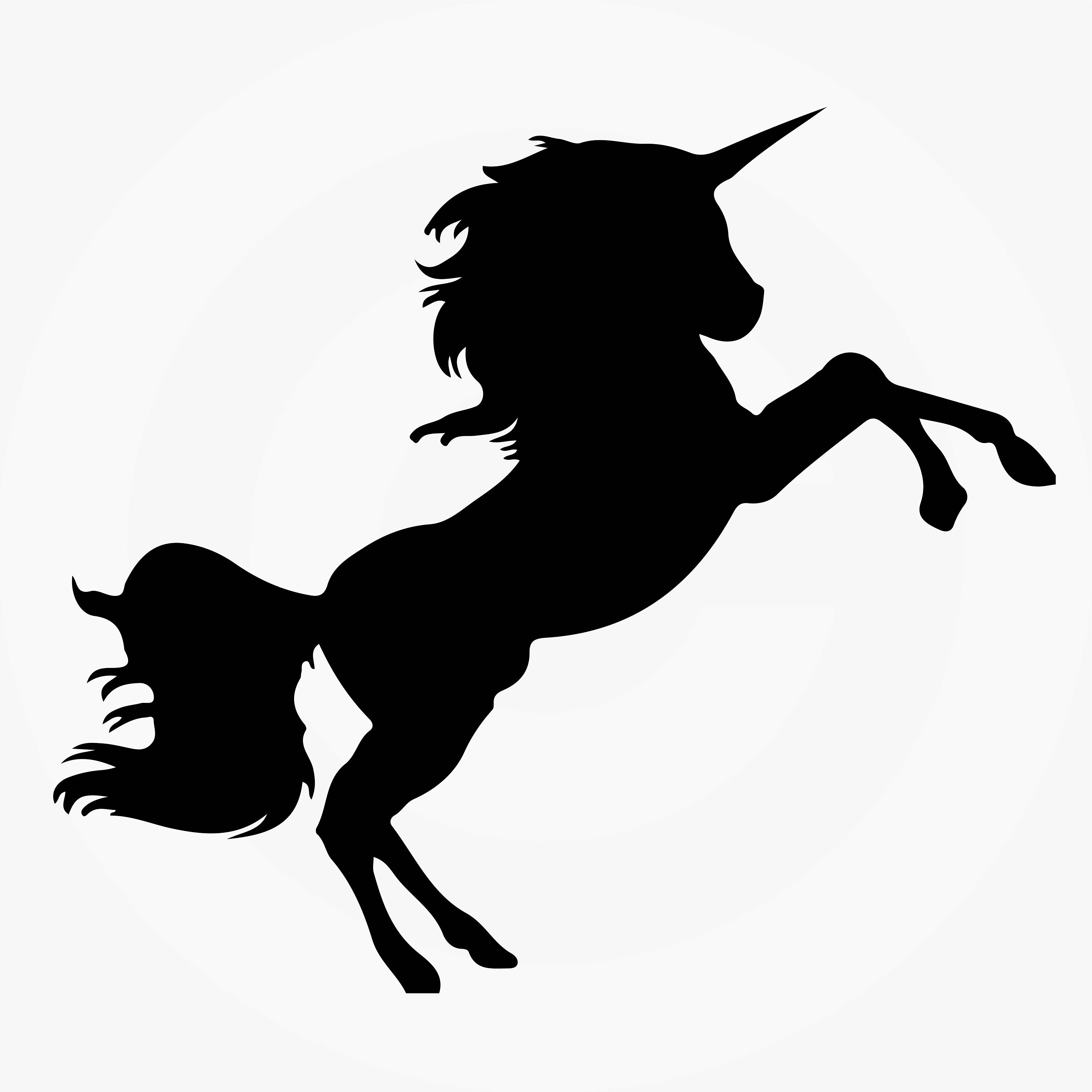 Einhorn Schneidedatei Einhorn Silhouette Svg Einhorn - Etsy.de