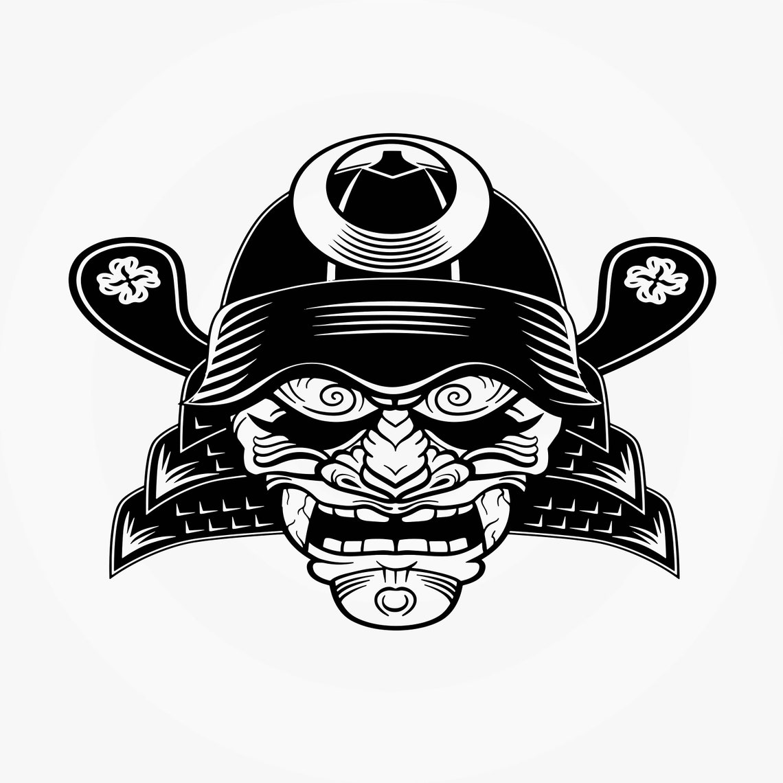 Skull Samurai Hannya Mask Japan Warrior Battle Helmet Sword | Etsy