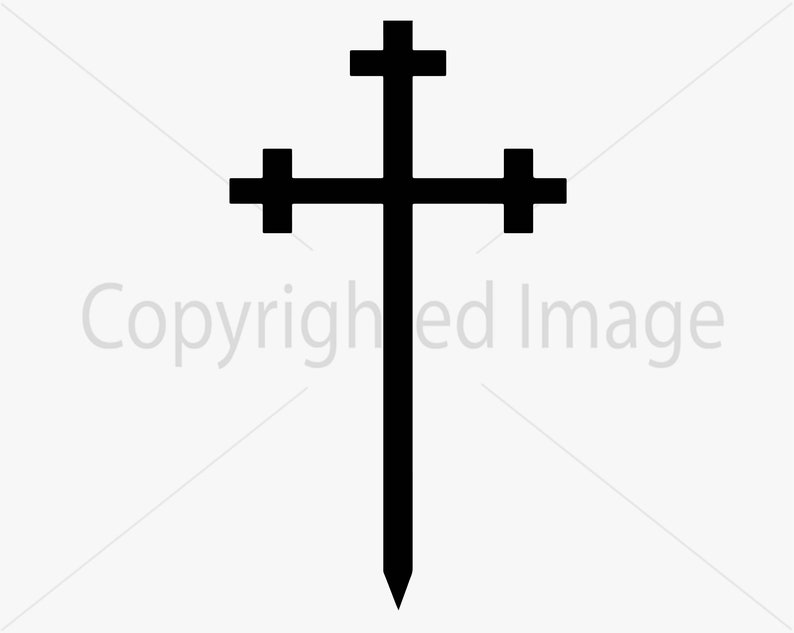 Cross SVG Cross Svg Silhouette Files Crosses Vector Png Dxf - Etsy