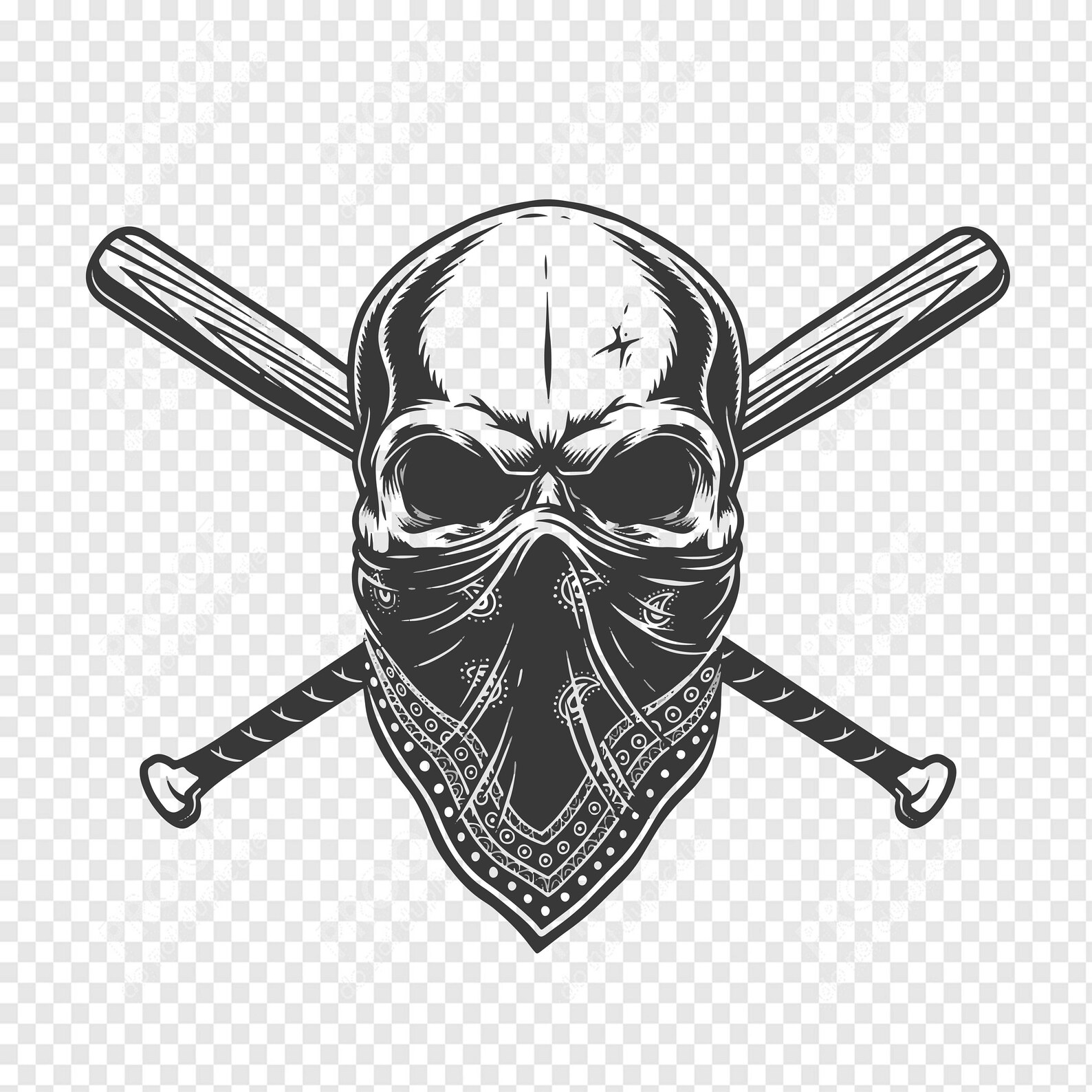 Baseball Skull SVG Baseball Skull Crossed Bats Vinyl Cut File | Etsy