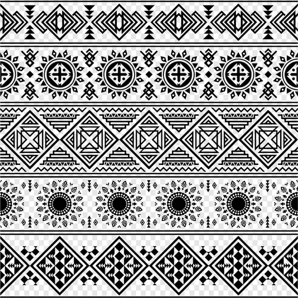 motif tribal géométrique ethnique tribal svg, diviseur de silhouette, fleur, laurier, fleur, damask, lotus, PNG, clip art, , vecteur, coupe