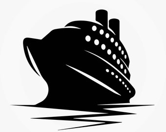 Cruise Ship sea SVG, Cruise Ship SVG, Cruise Ship Clipart, Cruise Ship Files for Cricut, Cruise Ship Cut Files For Silhouette, Dxf, Png, Eps