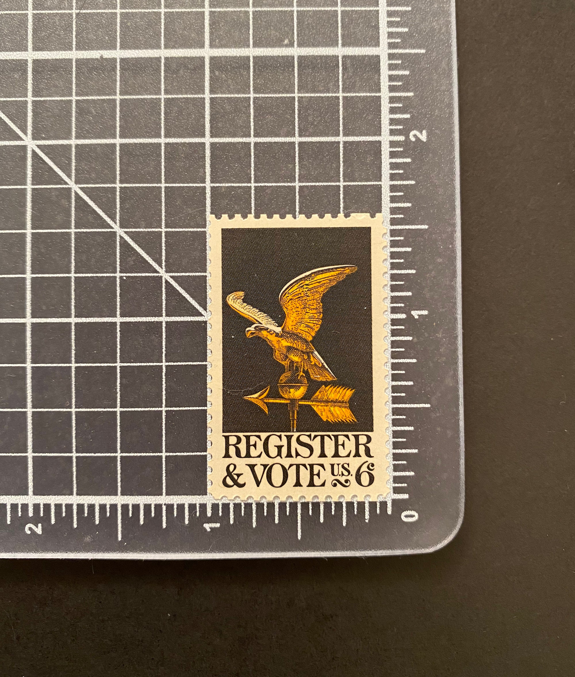 Vintage Postage Stamps Register to Vote Set of 10 unused Etsy