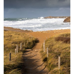 POSTER 70 x 50 cm - Costa Selvagem - Península de Quiberon