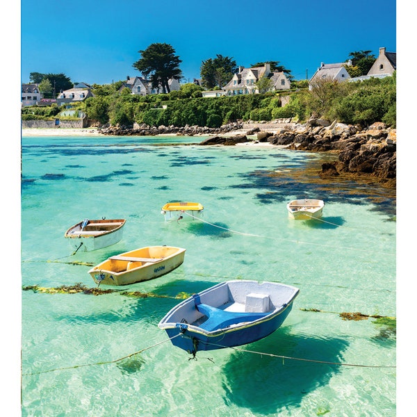 AFFICHE 70 x 50 cm - BRETAGNE - En Lévitation