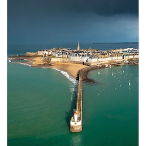 PÔSTER 70 x 50 cm - Bretanha - Saint-Malo