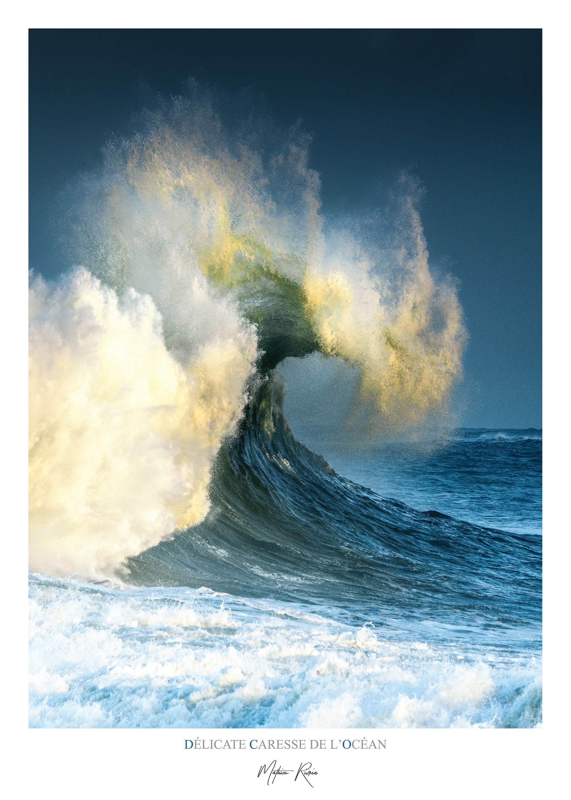 Affiche 70 X 50 cm - Elegance de L'océan