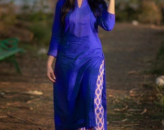 Designer Lace Work Kurti Pant and Dupatta Set For Women /& Girls||Designer Kurti Set||Kurti Dupatta Set||Free Ship||Kurtis Printed kurtis