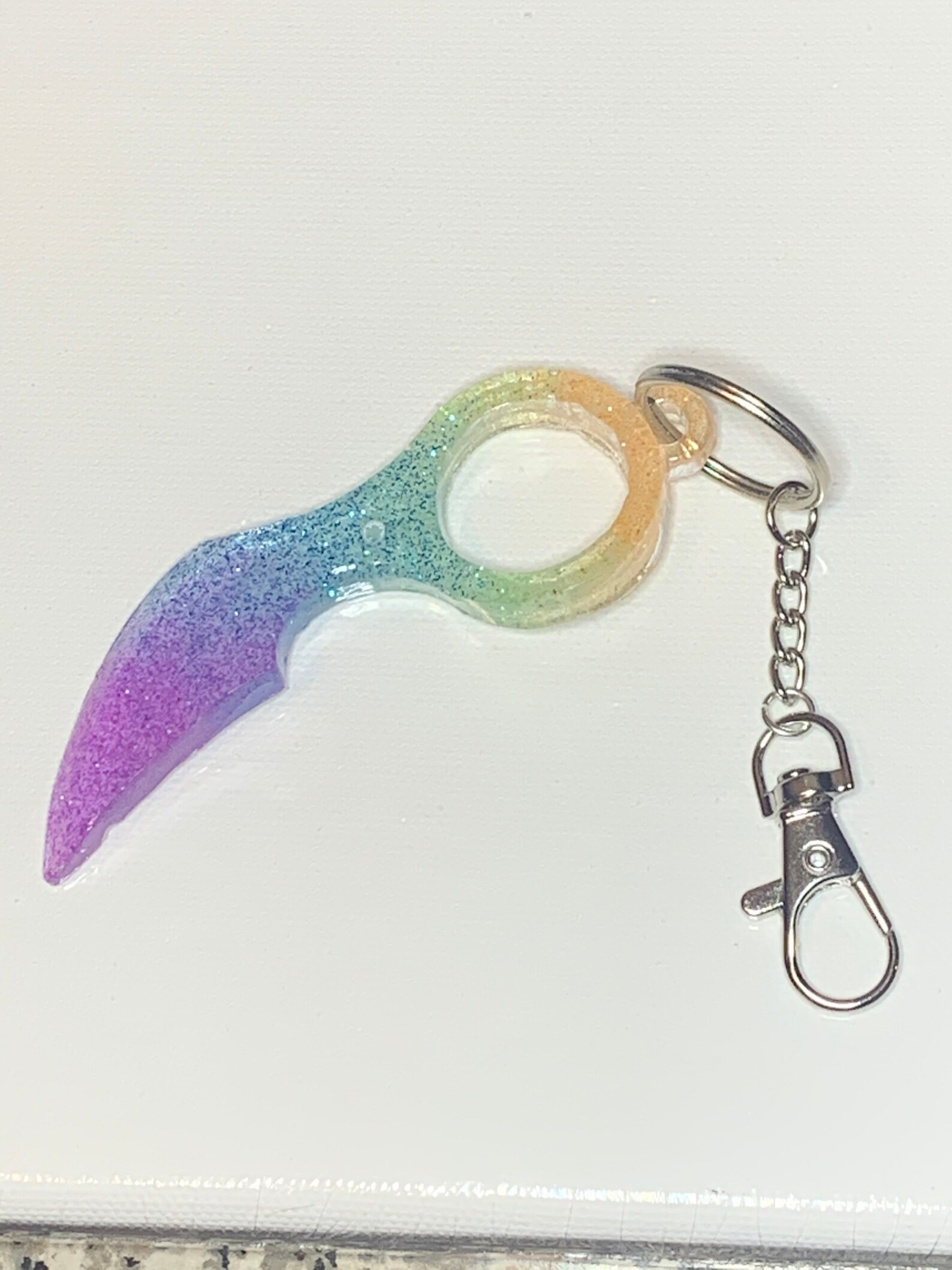 Novelty Blade Keychain Etsy