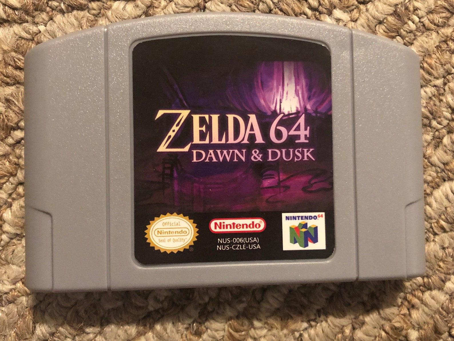 The Legend of Zelda Dawn & Dusk Nintendo 64 N64 Video Game | Etsy