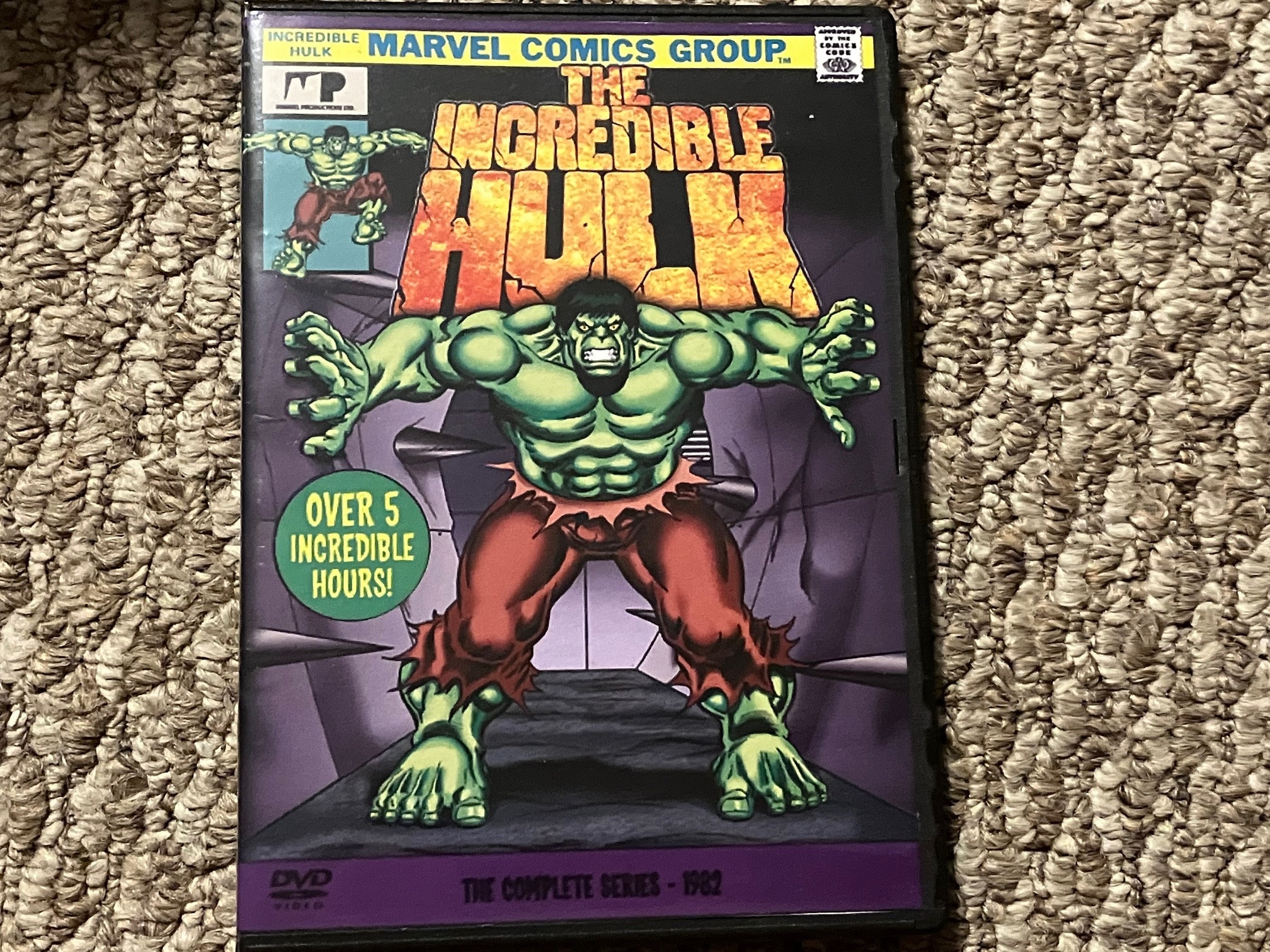 The Incredible Hulk Animated Series Unreleased DVD. 1982 - Etsy