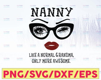 Download Grandma Glasses Svg Etsy