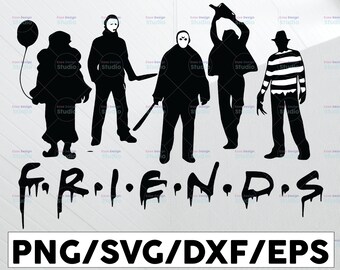 Free Free 174 Friends Halloween Party Svg SVG PNG EPS DXF File