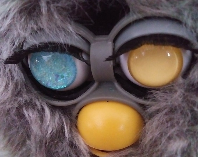 CUSTOM Furby Glass Eye Chips 19981999 15mm14mm read Description Etsy