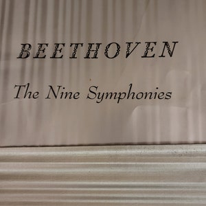 Beethoven: The Nine Symphonies  Vinyl Albums