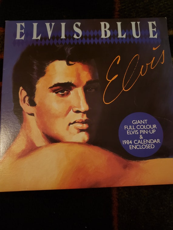 Elvis Elvis Blue Vinyl Record Etsy