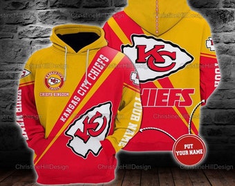 Kc Chiefs Hoodie Etsy