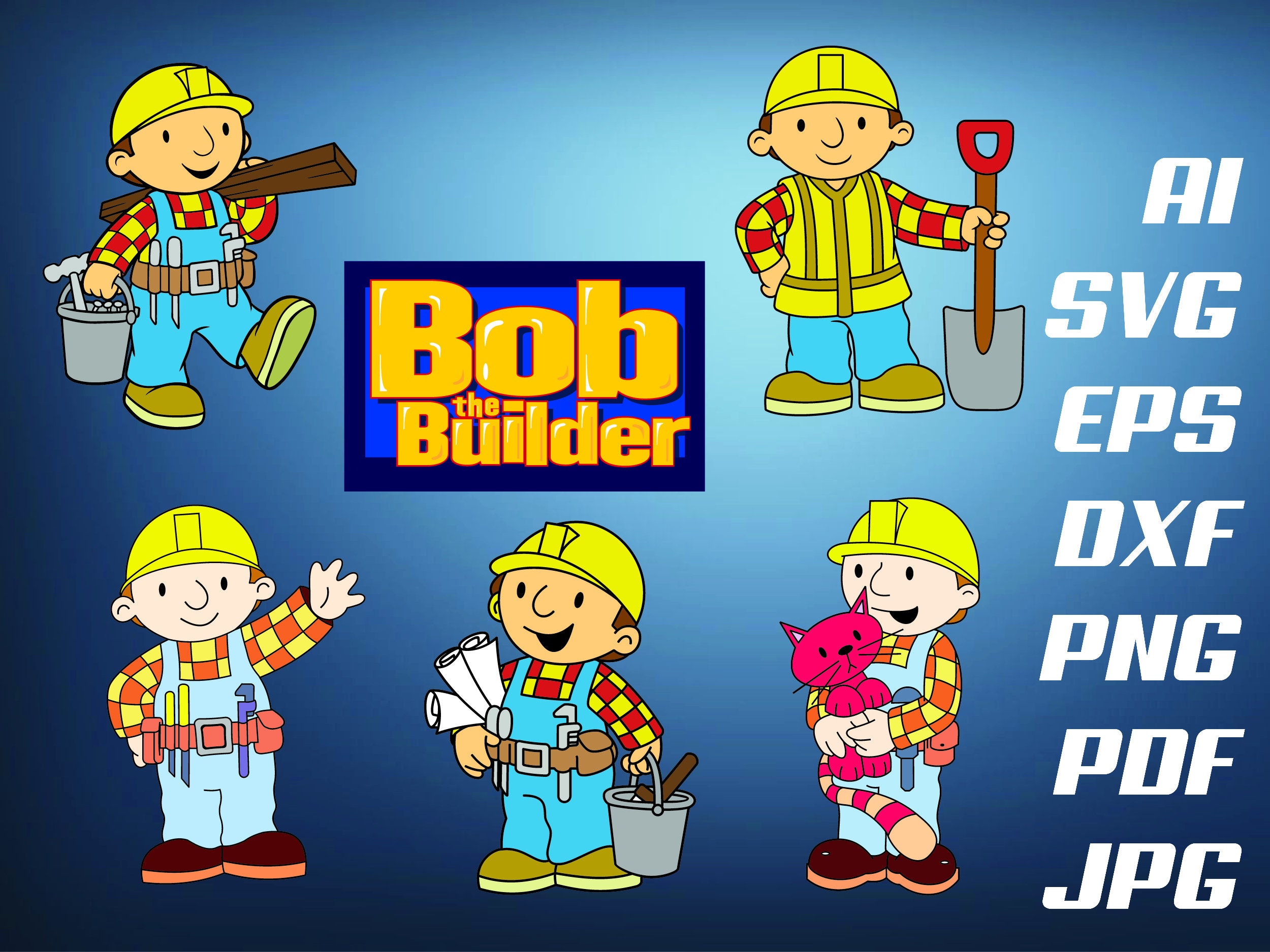 Bob Builder - Etsy Singapore Bob Builder - Etsy Singapore