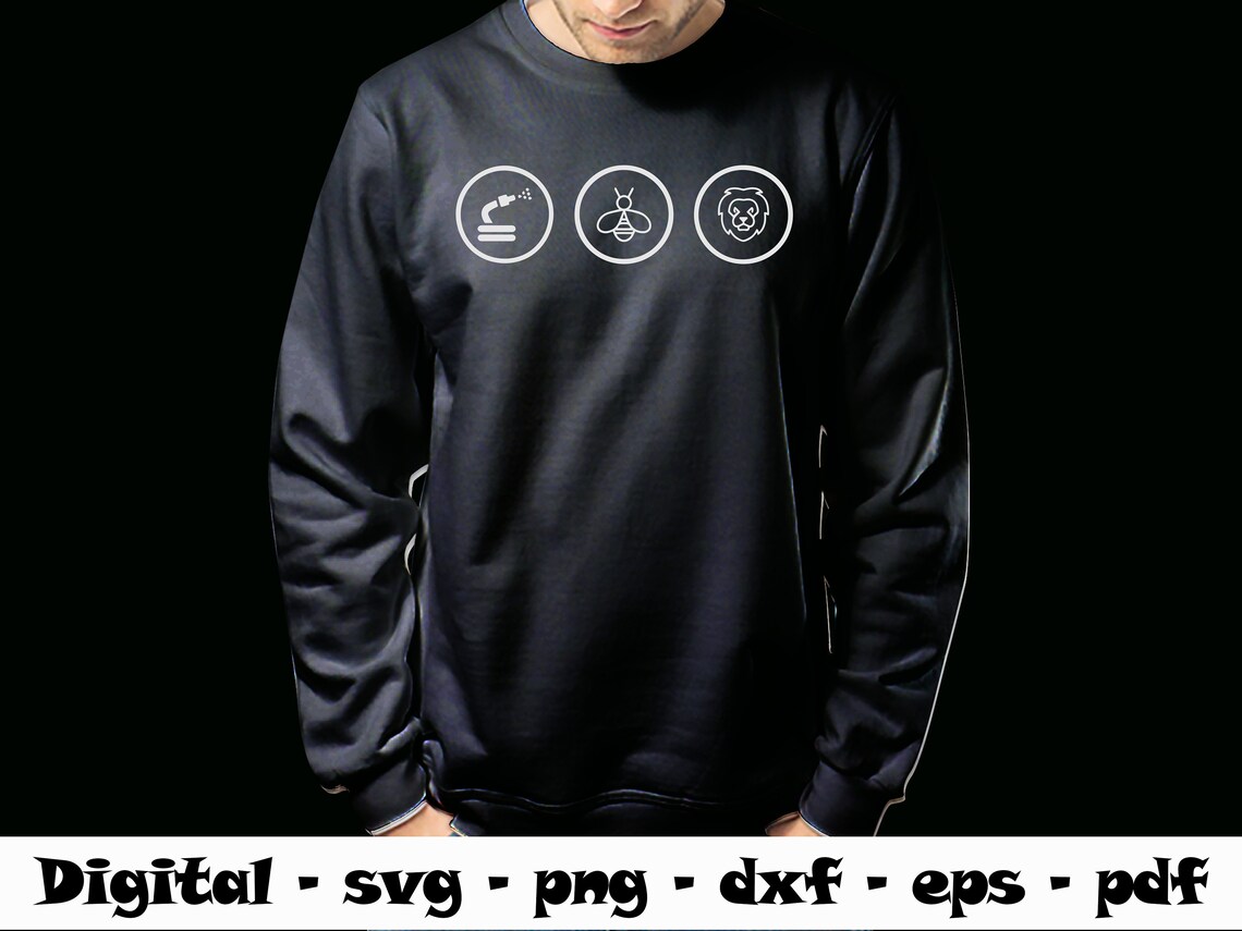 Hose Bee Lion Icons Funny Hoes Be Lying Pun Pullover Svg Svg Etsy