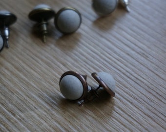 Ohrstecker | Beton | Cabochon | Schmuck | Handmade