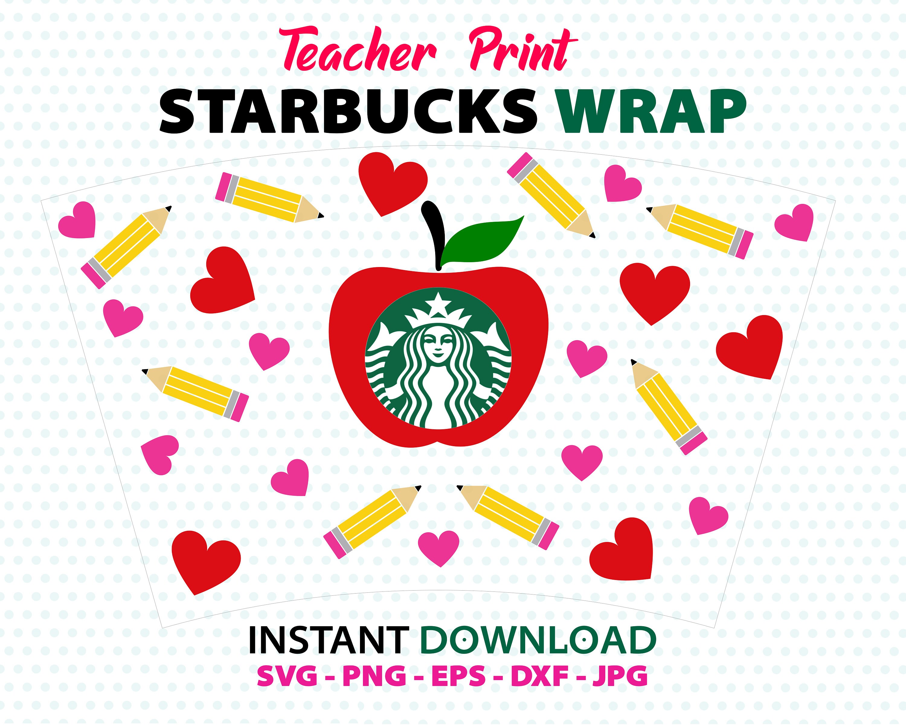 Free Free Teacher Starbucks Svg 525 SVG PNG EPS DXF File