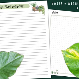 Houseplant Journal Printable - Plant Care Planner Tracker image 6