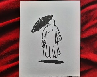 Umbrella Ghost Etsy Umbrella Ghost Etsy