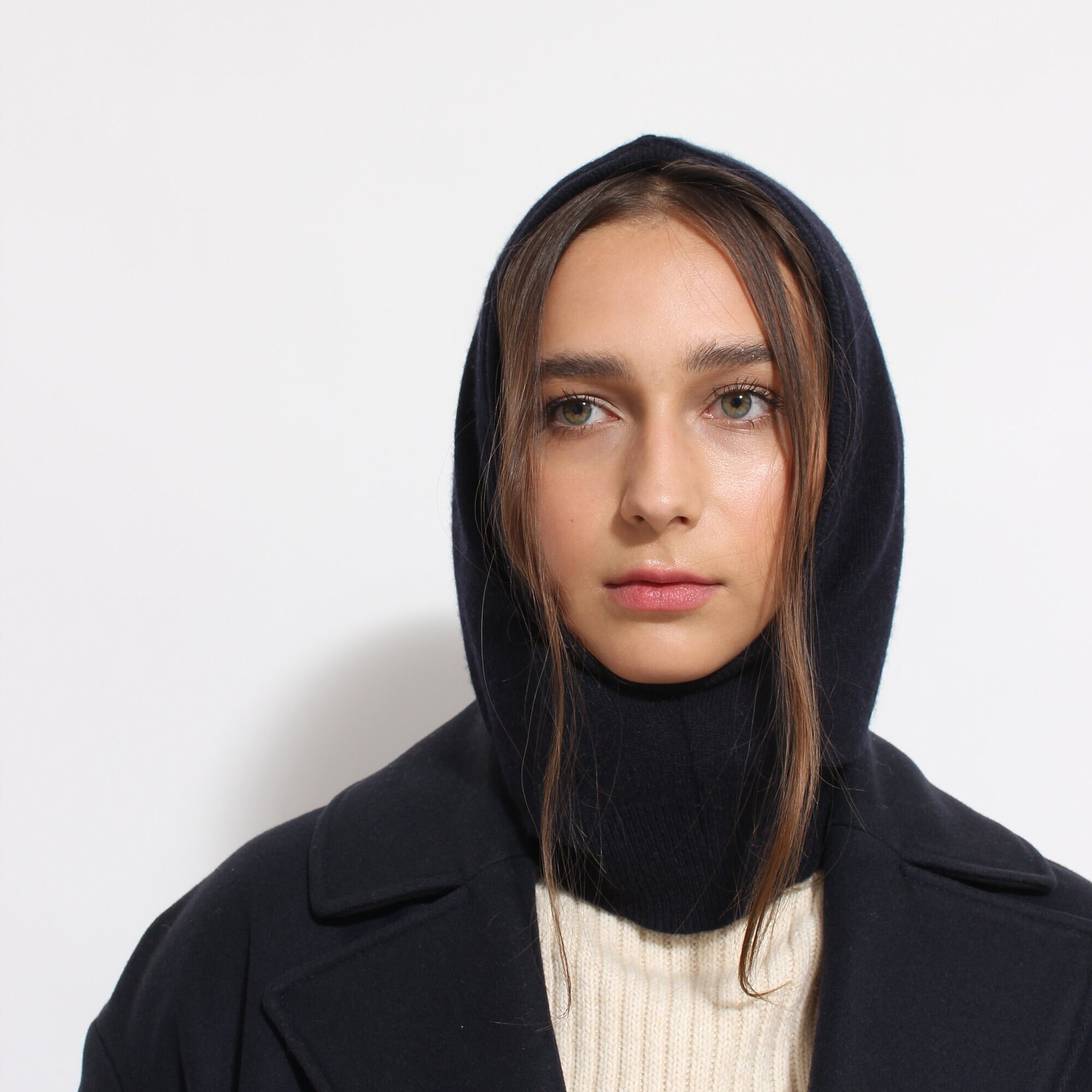小物 PRY/SLV925 Double-Wrap Cashmere Snood PRY SLV925 Double-Wrap Cashmere Snood