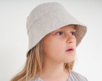 Linen Bucket Hat, ALL SIZES