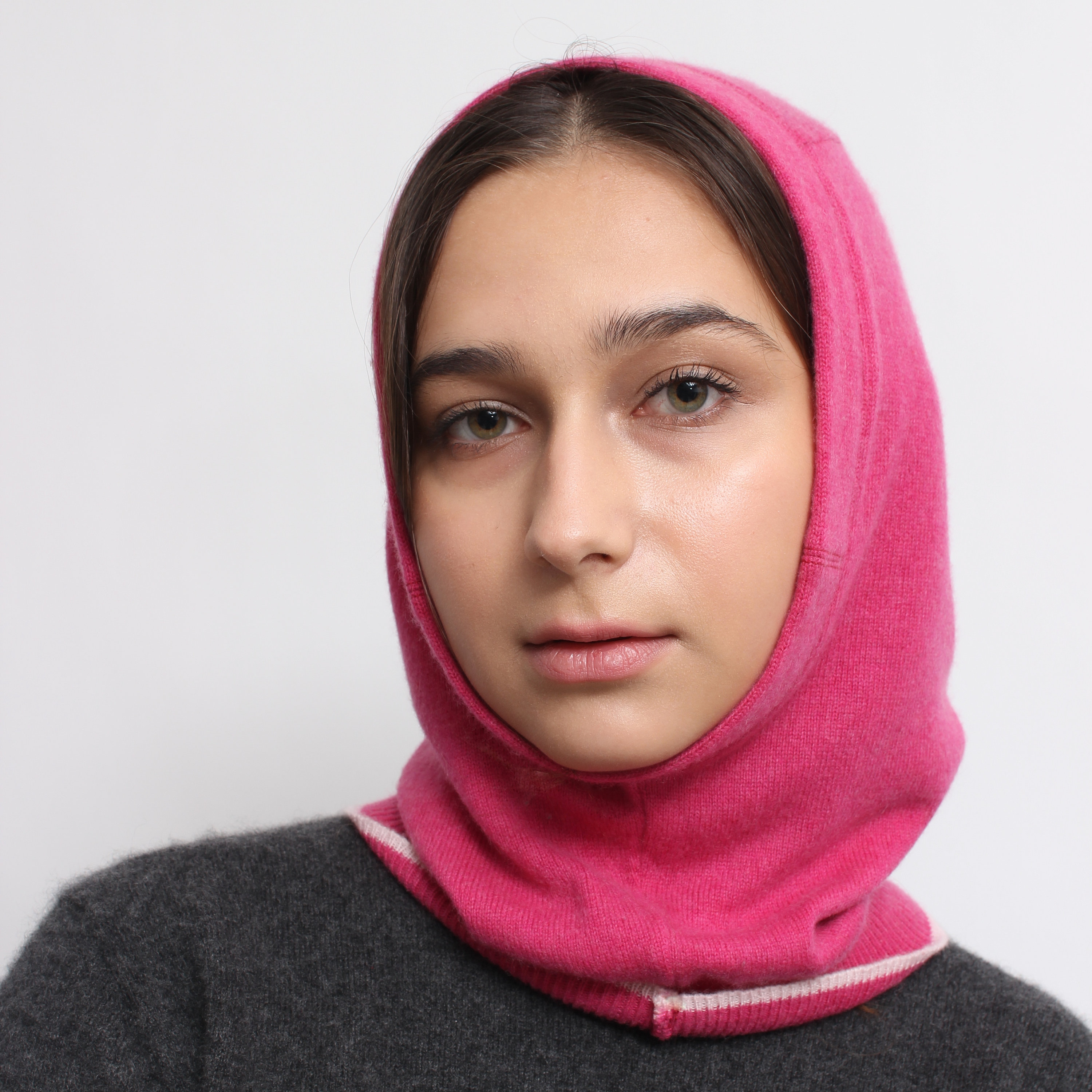 Pure Cashmere Balaclava ADULTS, REGULAR FIT, Upcycled Cashmere