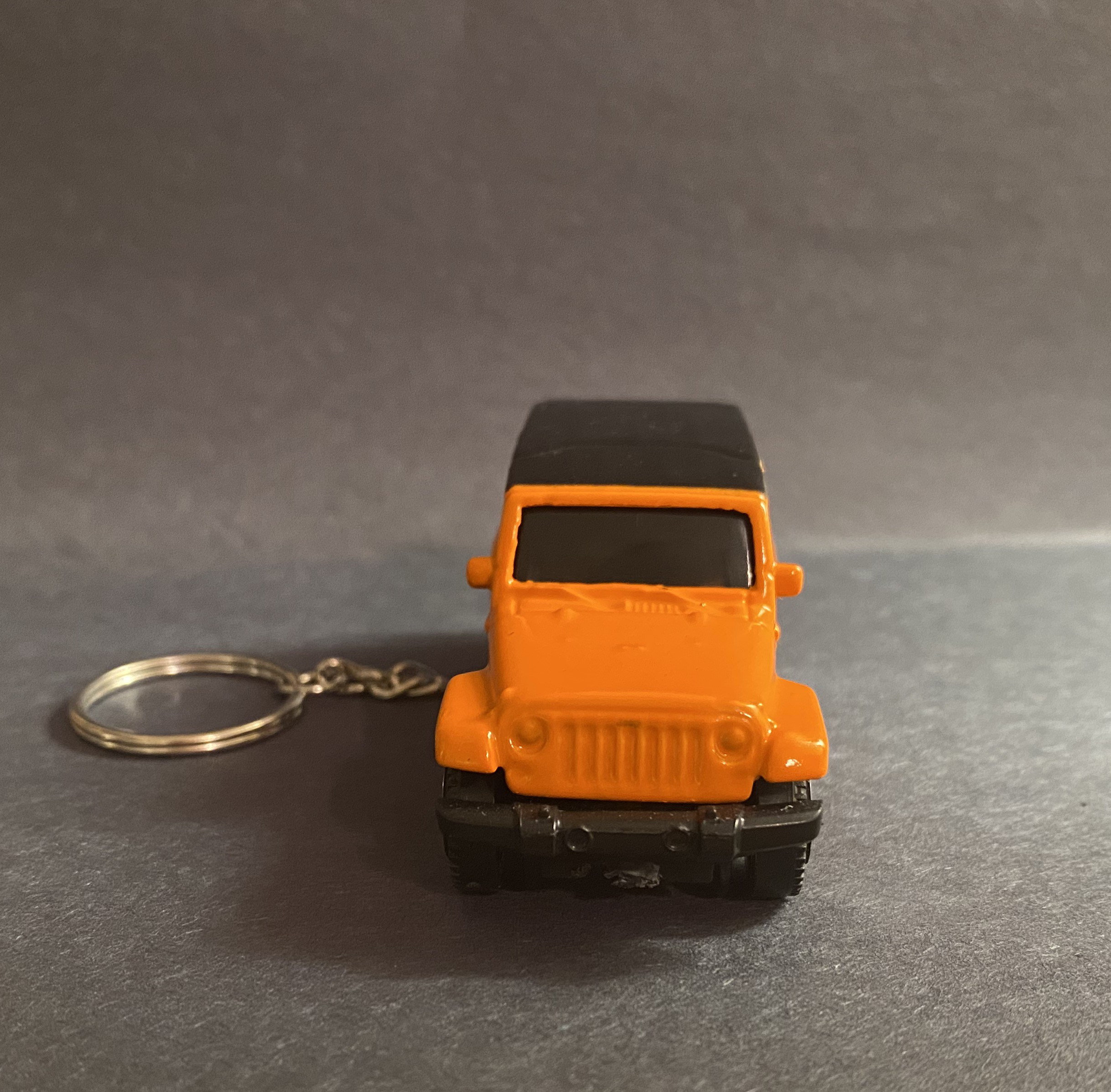 Orange Jeep Wrangler Keychain 3D Etsy