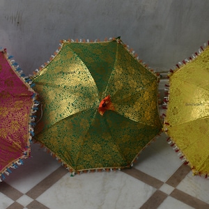 Wholesale Lots Indian Wedding decoration Umbrellas Decor Umbrellas Mehndi Decor Umbrella Party Parasol Wedding decor Umbrellas Parasols Sun image 6