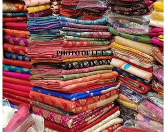 Vintage Sari Recycled Sari Sari Fabric Sari Silk Indian Sari Women Sari Vintage Sari Fabric Used Sari Used Saree Sari silk fabric Fabric