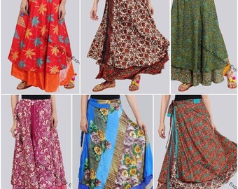 hippie skirts etsy