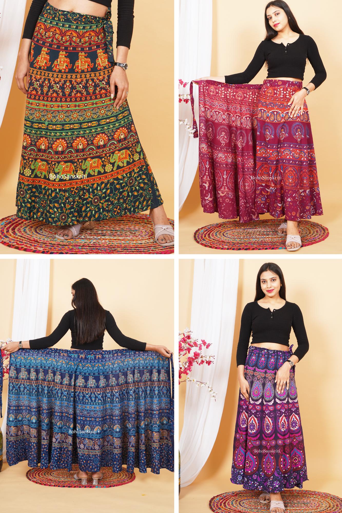 Indian Long Skirt - Etsy
