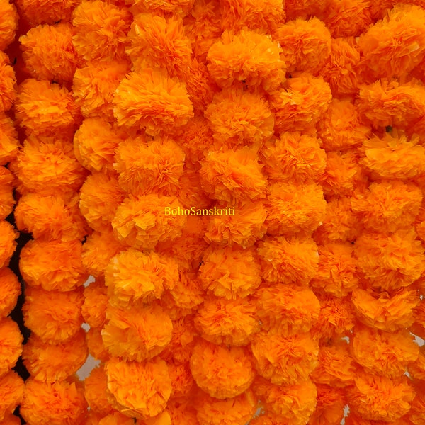 Wholesale Lot Marigold garland for day of the dead, Dia de Los Muertos altar. Day of the dead decor US SELLER
