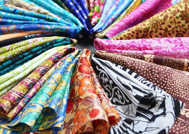recycled sari clothes