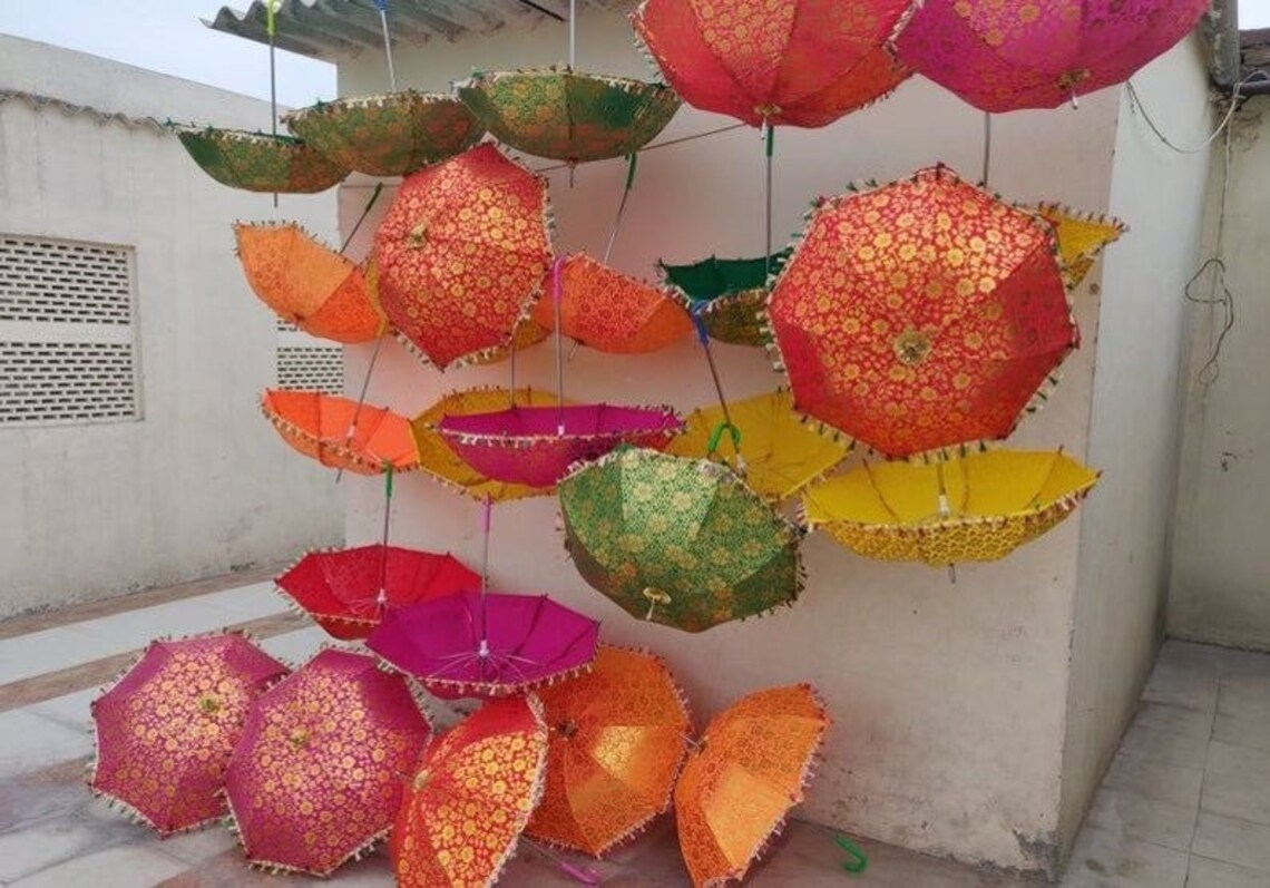 Wholesale Lots Indian Wedding Decoration Umbrellas Decor - Etsy
