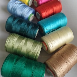 Wholesale Lot Spools of silk thread, Indian Art silk embroidery threads