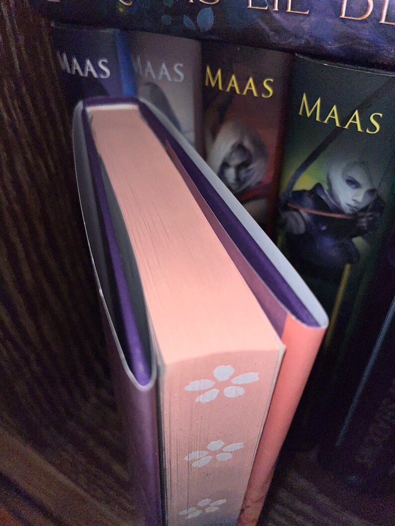 Youve Reached Sam Sprayed and Stenciled Edges Etsy