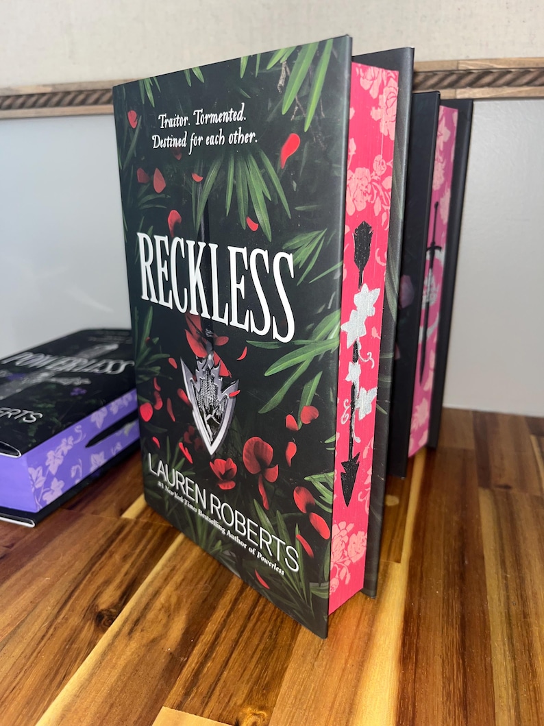 Powerless Sprayed and Stenciled Edges Reckless