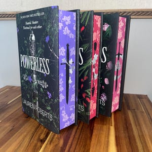 Powerless Sprayed and Stenciled Edges Trilogy