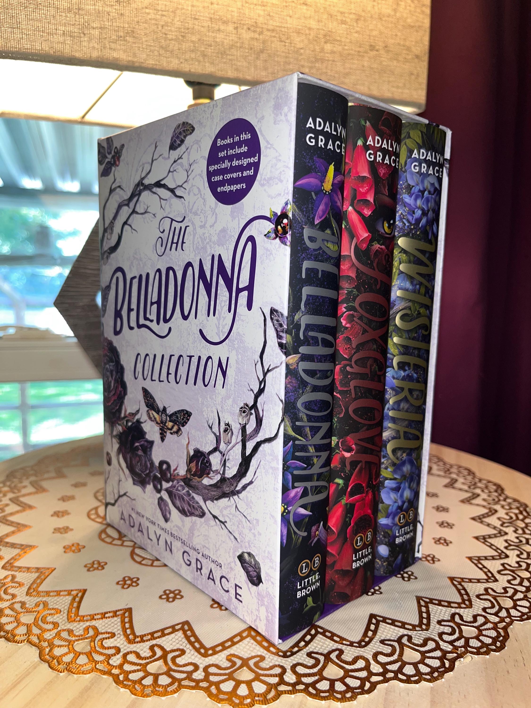 洋書 BELLADONNA series with sprayed edges Belladonna Series - Sprayed Edges – Ruined By Fiction