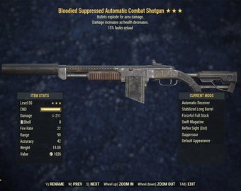 fallout 4 combat shotgun mods fallout 4 combat shotgun mods