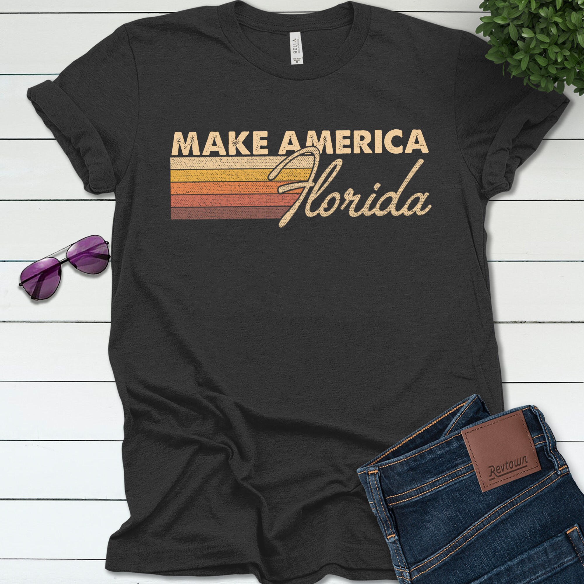 Make America Florida Shirt Florida Tee DeSantis Shirt | Etsy