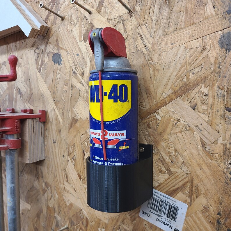 Wall Mount Spray Can Holder Cupholder Etsy