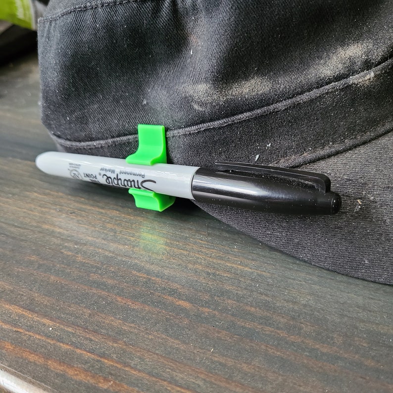 Sharpie Holder Hat Clip Etsy