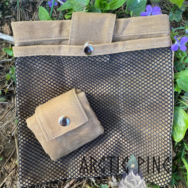 Waxed Canvas Edc Bag Etsy
