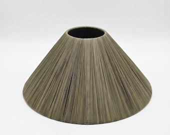 Coolie Handmade Dyed Raffia Lampshade E27