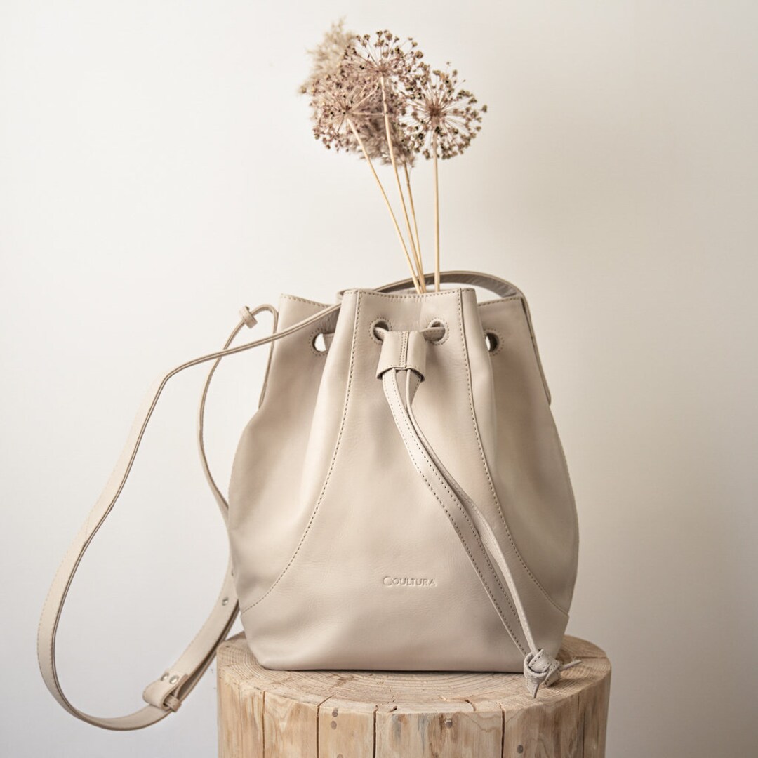 Leather Bucket Bag for Women Soft Leather Bag High Quality Etsy UK